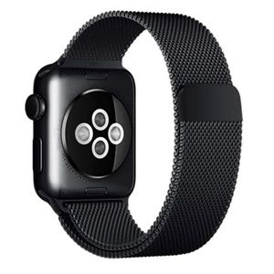 Milanese Loop Band For Apple Watch - Black